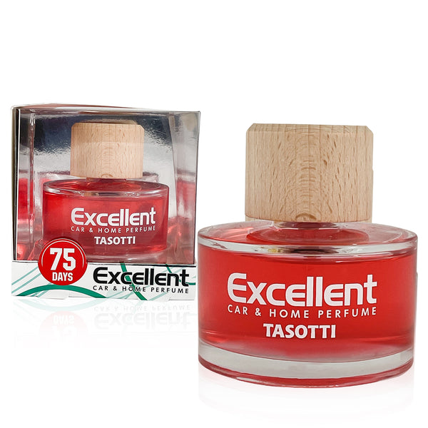 Tasotti Excellent Car Perfume Air Freshener, Luxury Car Air fresheners and Car Odor Eliminator, Long Lasting Scent Up to 75 Days, Tutti Frutti