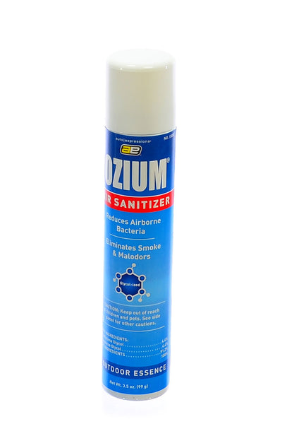 Ozium Cigarette Smoke Air Sanitizer Spray Eliminates Smoke Smell, Outdoor Essence 3.5oz (Pack of 6)
