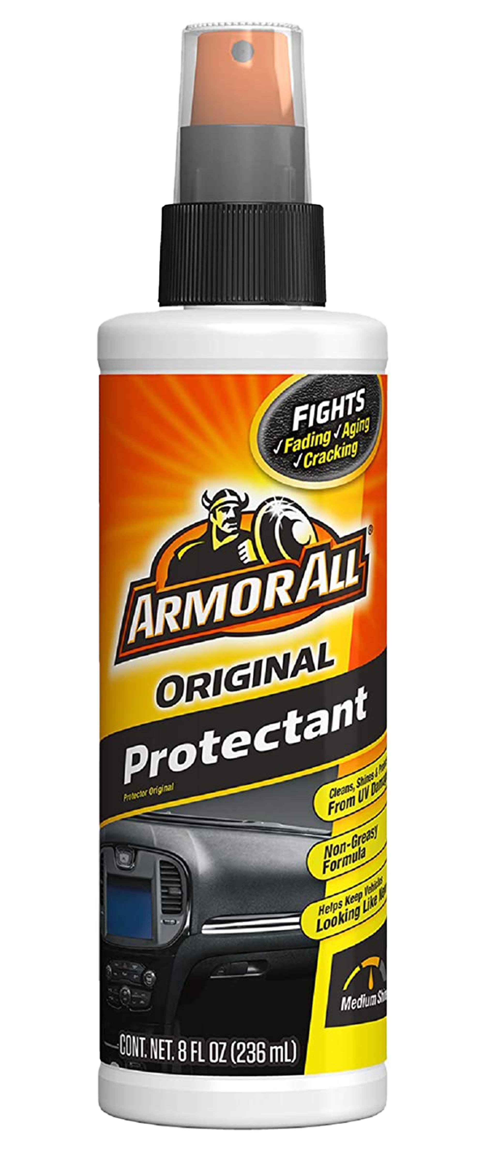  Armor All Original Protectant Spray by Armor All, Car Interior  Cleaner with UV Protection to Fight Cracking & Fading, 4 Oz : Automotive