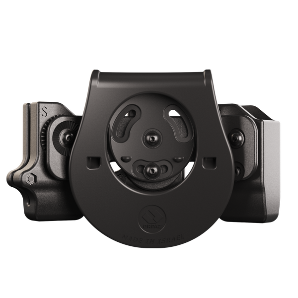 Orpaz Mag Pouch Compatible with Ruger Security 9 Magazine Holster for 0.40, 9mm Magazine Holder, Triple Mag, Paddle