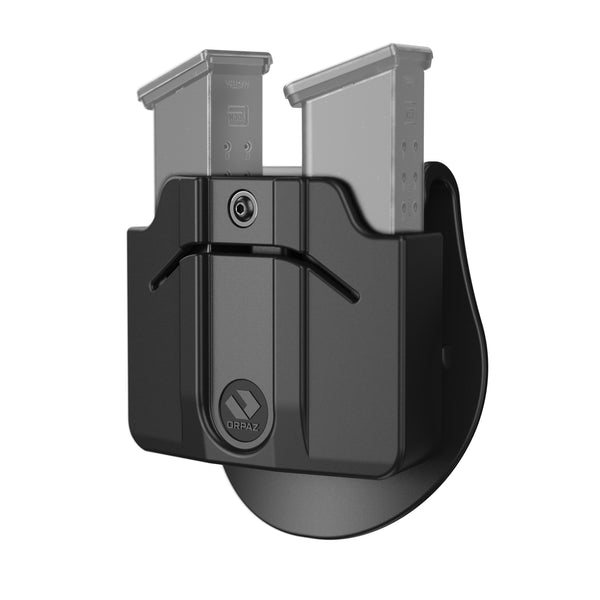 Orpaz CZ P09 Magazine Holder, Double Mag Pouch for CZ P 09 Magazine, Paddle