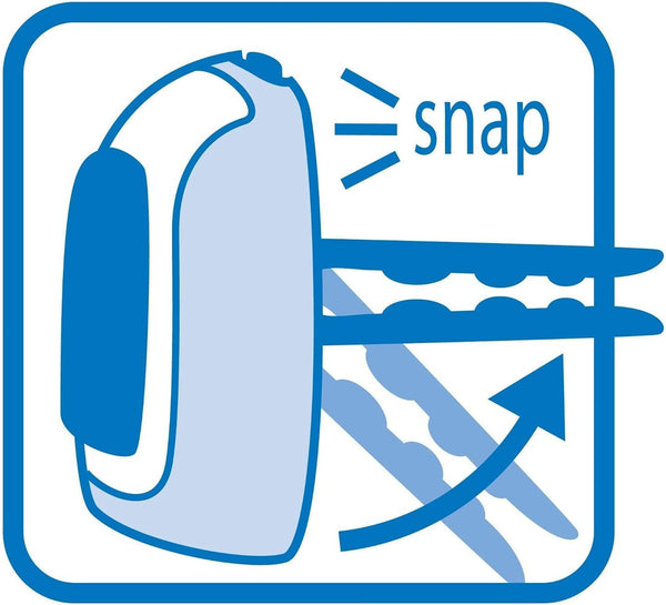 Febreze Car Vent Clip Air Freshener, Odor Eliminator for Strong Odors, Up to 30 Days Freshness, Laundry Fresh