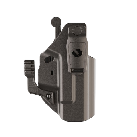 EVO Holster - compatible with Glock 27 Holster Active Retention with OWB Paddle and OWB Belt Loop