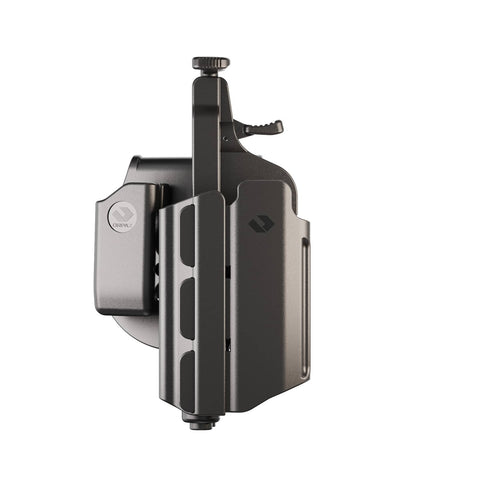 Orpaz T40 S&W SD9VE Holster with Light Compatible with S&W SD9VE Holster with Light, Left Handed Medium Pistol Lights, Paddle & SD9VE Magazine Holder