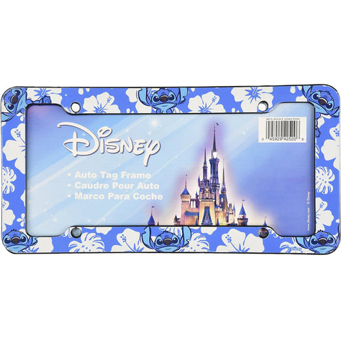 Chroma Stitch Hibiscus License Plate Frames: Plastic Car License Plate Covers & Frames