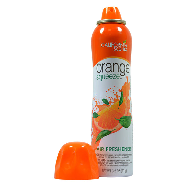 California Scents Orange Squeeze 3.5 Oz Air Freshener Spray (6-Pack)