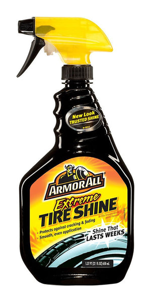 ArmorAll Automotive Tire Protectant Extra Gloss Enhancers Delivers Intense Mirror-Like Shine, 22 oz.