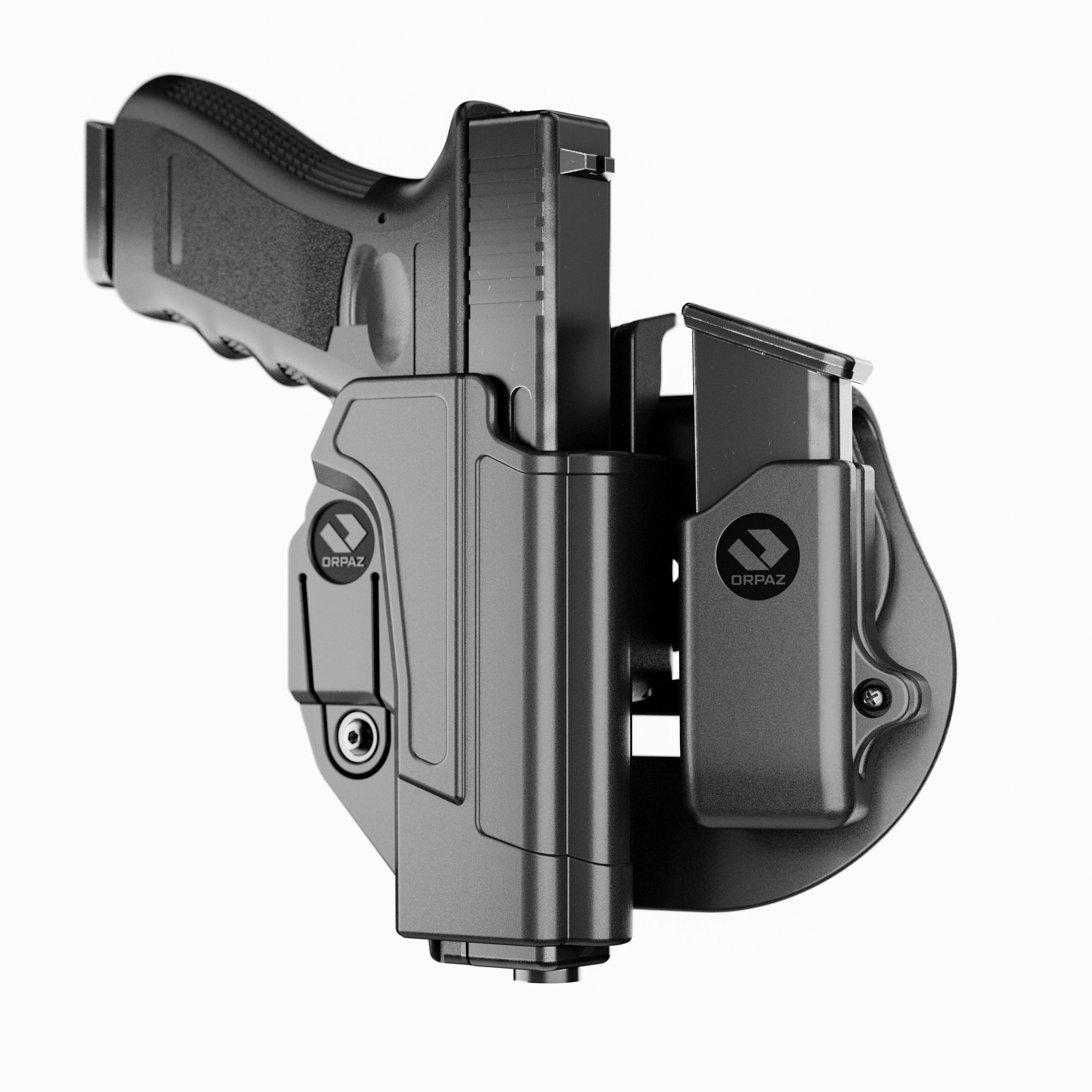 1X Car Under Seat Pistol Holder Handgun Holster Gun Case Magazine