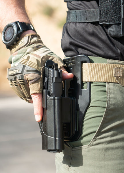 Orpaz OMS Holster Insert and Low-Ride Receiver Kit, Fits on Orpaz Holsters and Magazine Pouches, Black