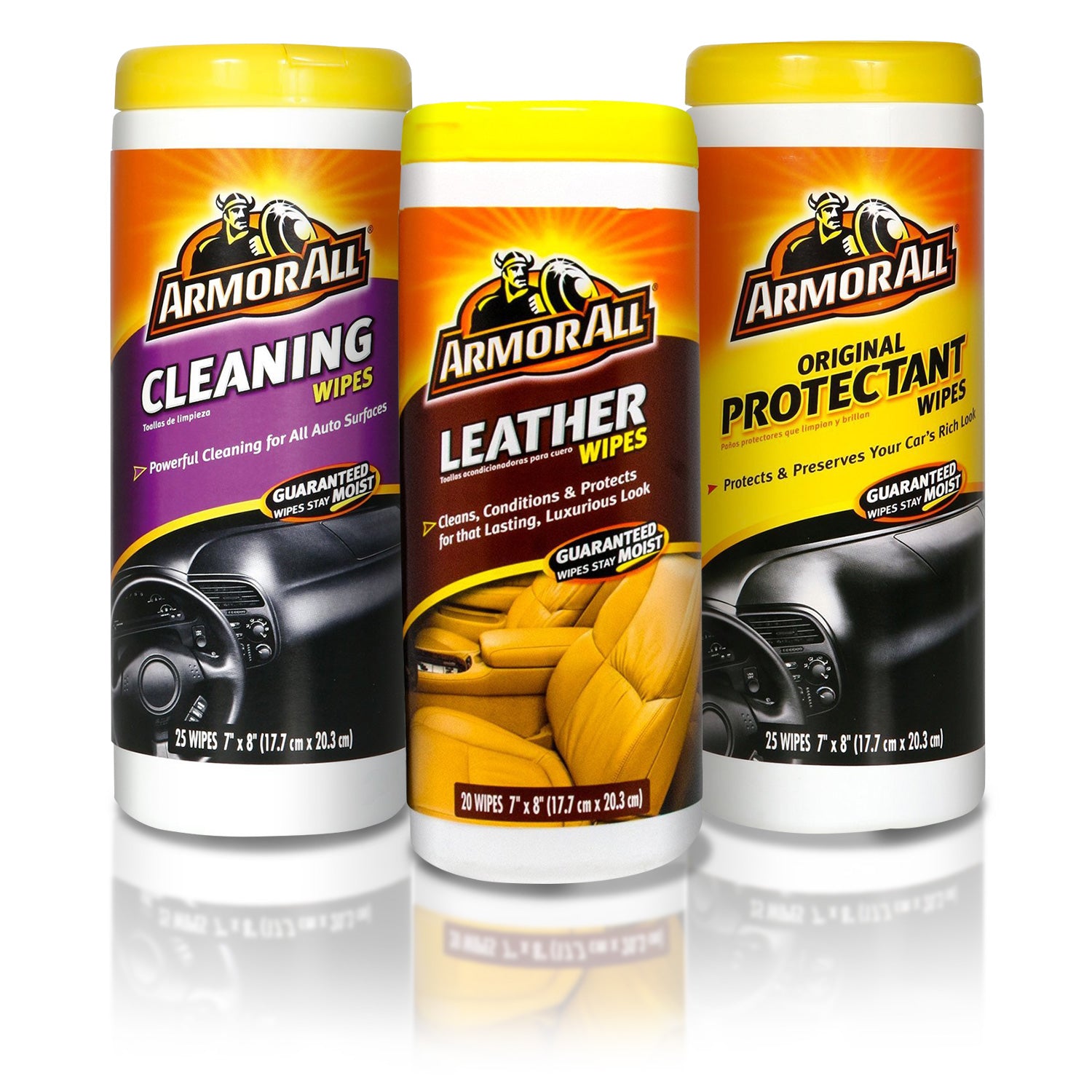 Total Interior Cleaner Protectant Wipes - Toallitas