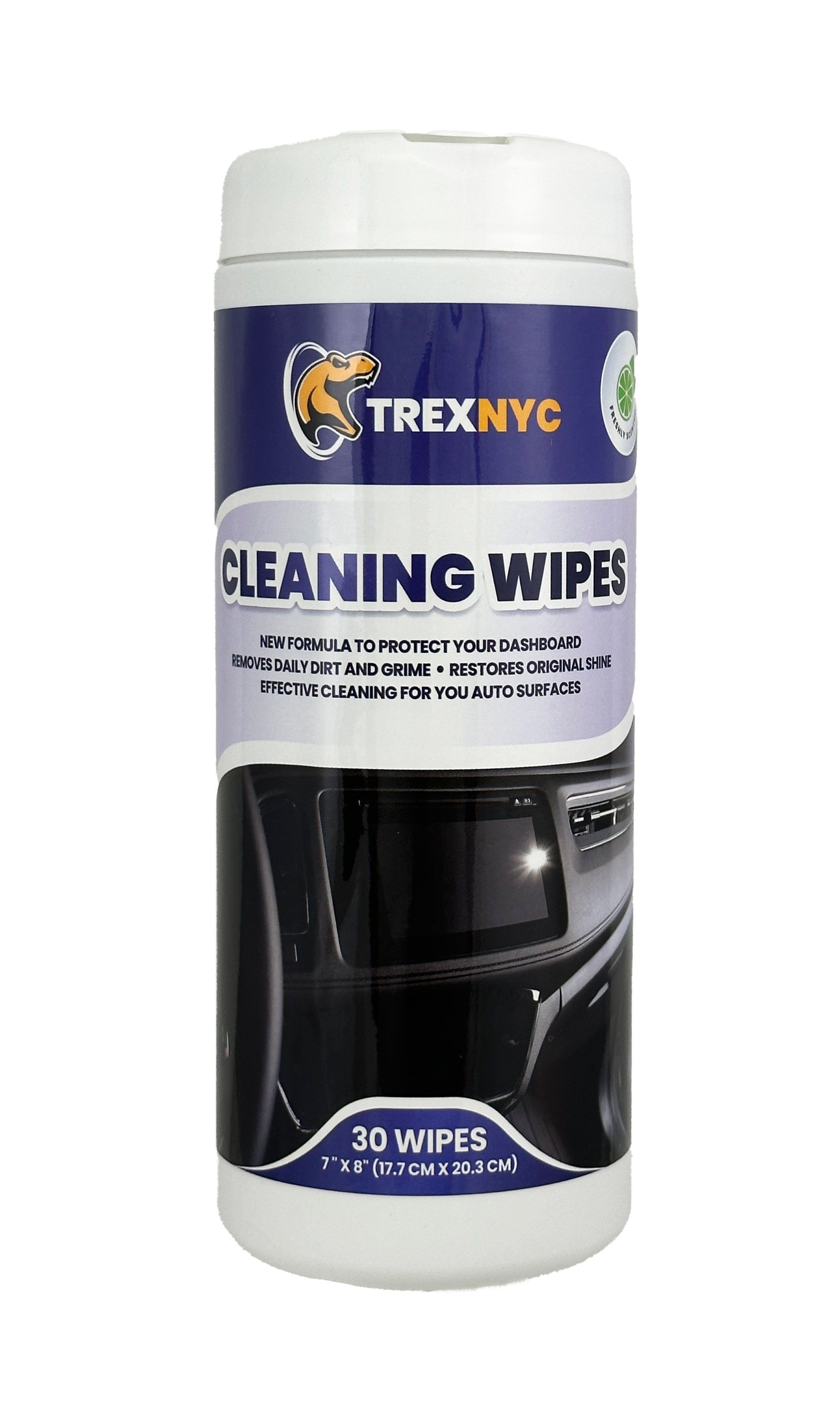TrexNYC Cleaning Wipes - Interior Car Wipes, All-In-One Car Wipes &  Interior Cleaner - Powerful, Convenient, and Effective Solution for All  Your Car