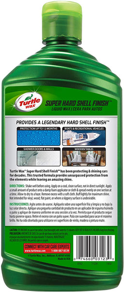 Turtle Wax Super Hard Shell Liquid Car Wax - 16 oz. (T-123R)