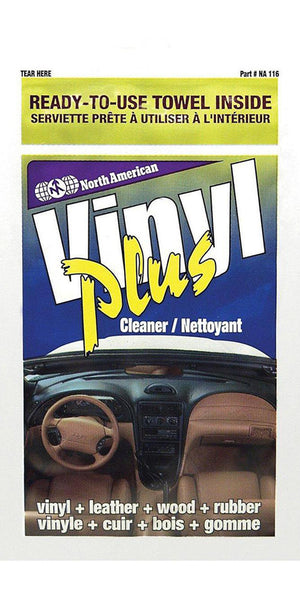 Blue Magic Vinyl Cleaner Towelette Auto Home & Office Bio-degradable non-flammable Easy-to-Use Wipe