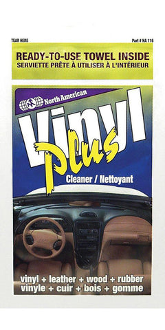 Blue Magic Vinyl Cleaner Towelette Auto Home & Office Bio-degradable non-flammable Easy-to-Use Wipe