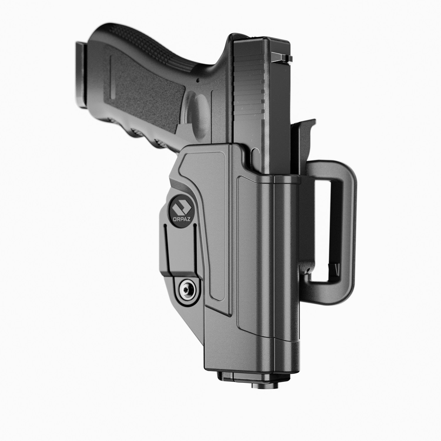 Orpaz Glock 19 Holster Fits Also Glock 17 Glock 22 Glock 26 Glock 34 Left  Handed Drop-Leg Holster by GOSO Direct