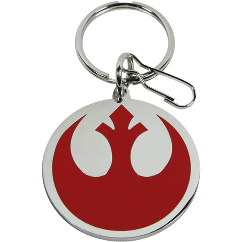 Star Wars Keychain: Plasticolor Rebel Alliance Logo - Galactic Style for Your Keys!