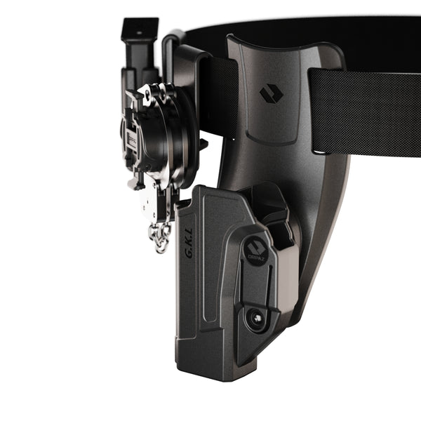 Orpaz G19 Compatible with Glock 19 Holster Left Hand, Level I OWB Low-Ride Holster