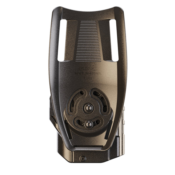 Orpaz Delta G23 Light Bearing Holster compatible with Glock 23 Holster with Light, Low Ride, Level II Modular Flashlight Adapter and Innovative Flashlight Protector Cap - Unisex