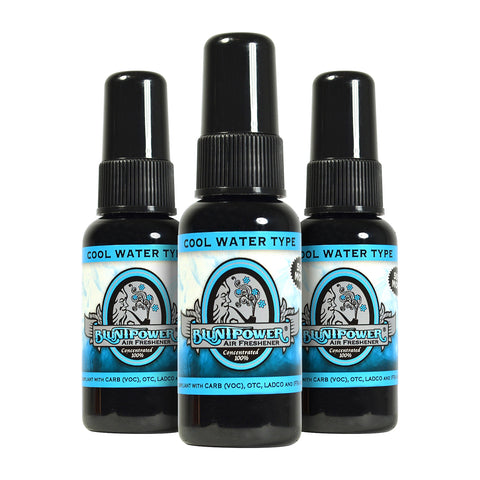 Bluntpower Air Freshener Blunt Power Spray, Cool Water Type (Pack of 3)