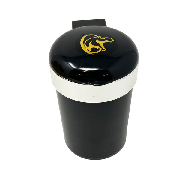 TrexNYC Car Ashtray with Blue LED Light and Portable Ashtray Design - Ideal for Car, Home, and Office