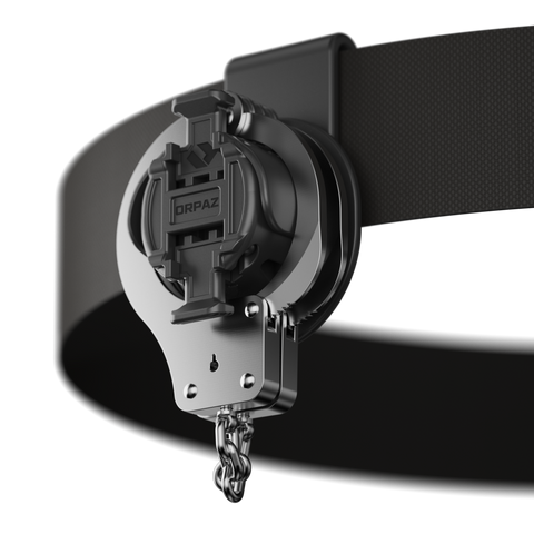 Orpaz Handcuff Holster, Law Enforcement Handcuff Case, Handcuff Holder, Standard, Belt Clip