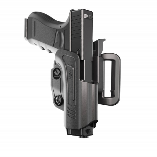 Orpaz Compatible with Glock 45 Holster Optics Compatible Level II OWB Belt Holster