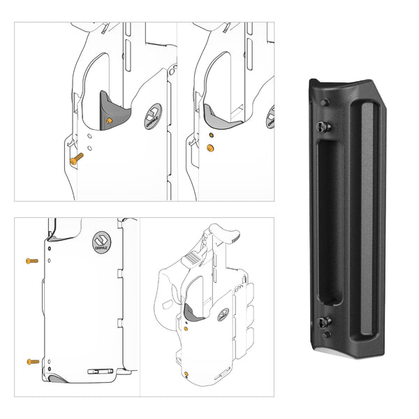 Orpaz T-40X Flashlight Spacer Parts and Accessories for Orpaz Holsters and Magazine Pouches