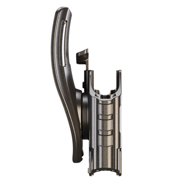 Orpaz Delta G17 Light Bearing Holster compatible with Glock 17 Holster with Light, Low Ride, Level II Modular Flashlight Adapter and Innovative Flashlight Protector Cap - Unisex