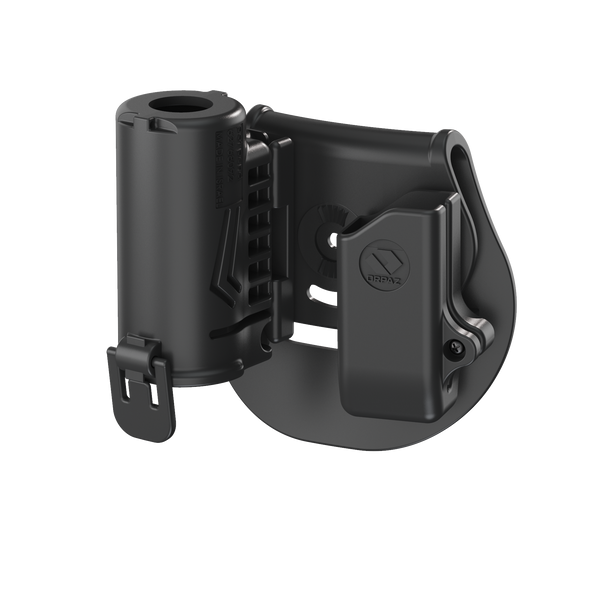 Orpaz Pepper Spray Holster, MK3 Pepper Spray Holster, OC Spray Holder, for Glock 43 & Similar, 9mm Mag Pouch Combo