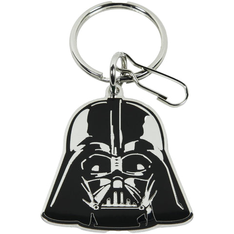 Plasticolor Star Wars Keychain - Darth Vader Design in Sleek Black - Star Wars Merchandise