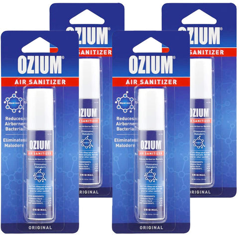 Ozium Air Sanitizer 0.8 oz Spray, Original 4-PACK