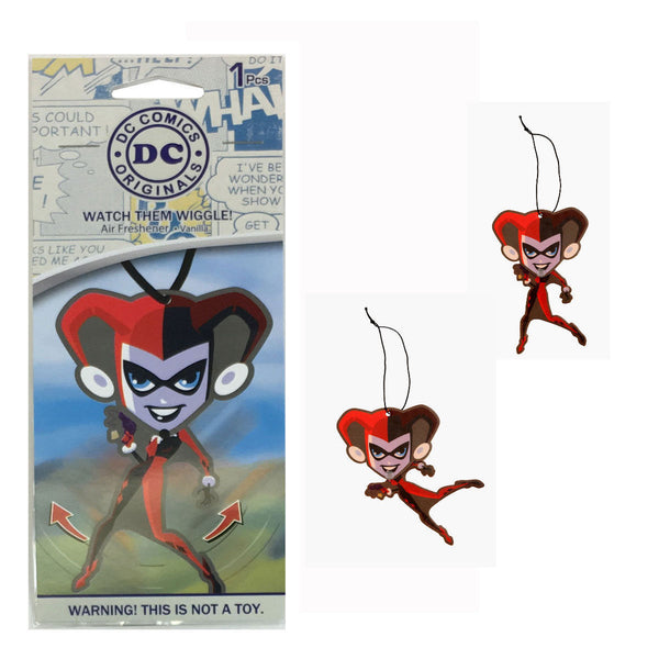 DC Comics Harley Quinn Car Accessories - Harley Quinn Air Freshener Wiggler (1 Piece)