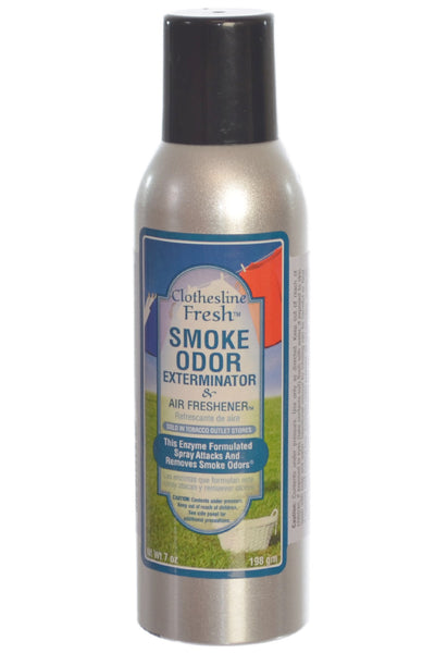 Smoke Odor Exterminator Remove Cigar/Cigarette/Tobacco Smell Spray Air Freshener, Clothesline Fresh