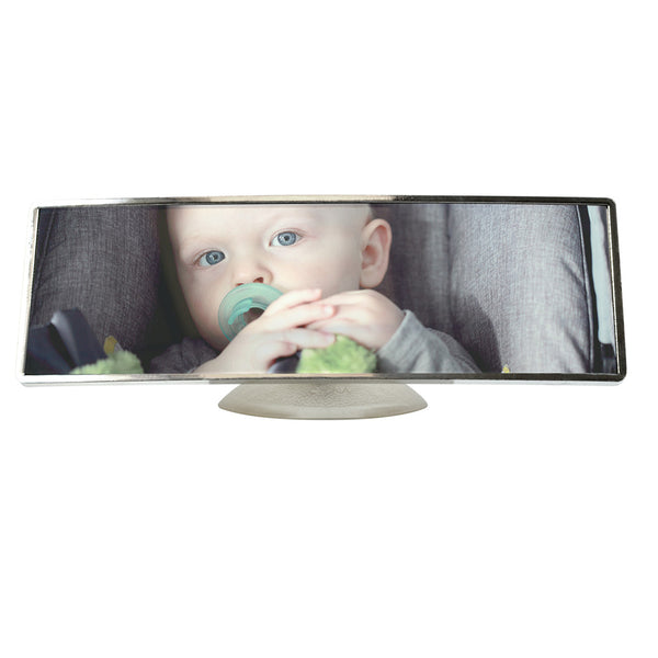 T-Rex Baby Car Mirror for Baby Car Seat View (5.5"x2.5" Rectangular)