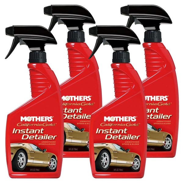 Mothers Instant Detailer Spray Exterior Car Detailer, 24 oz. (4-Pack)
