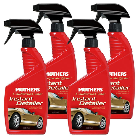 Mothers Instant Detailer Spray Exterior Car Detailer, 24 oz. (4-Pack)