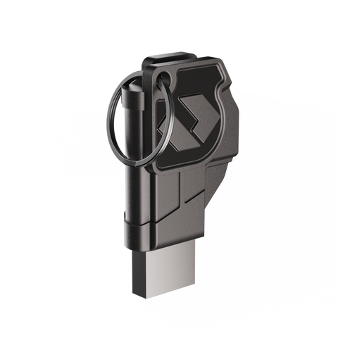 Orpaz Classic Holster 8GB USB 2.0 Flash Drive Keychain