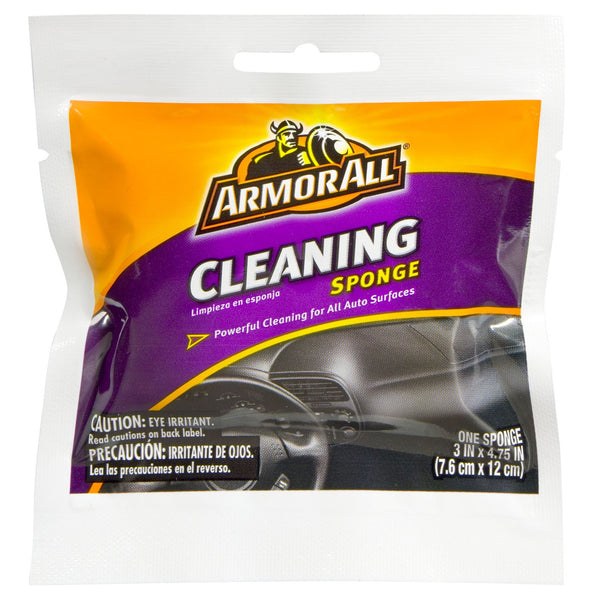 ArmorAll Automotive Cleaning Sponge Removes Ground-in Dirt Dust & Grime Lint-free Disposable Sponge