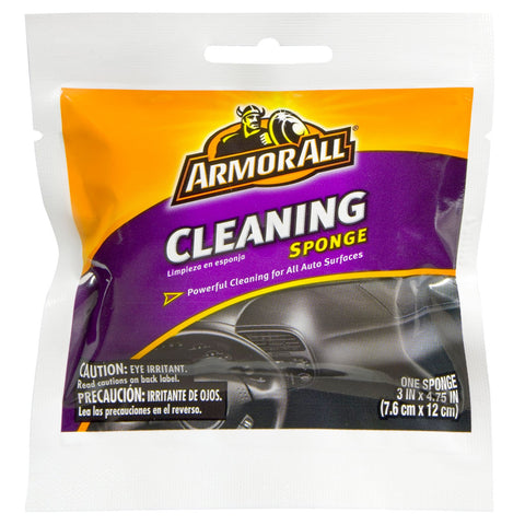 ArmorAll Automotive Cleaning Sponge Removes Ground-in Dirt Dust & Grime Lint-free Disposable Sponge